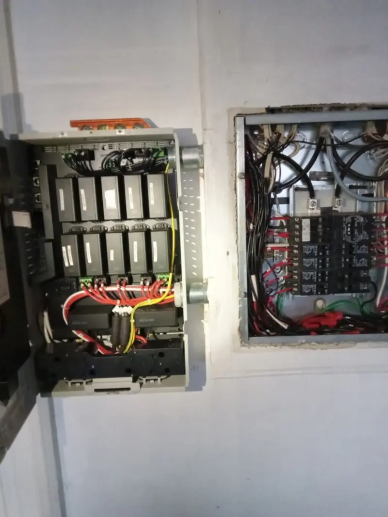 Electrical panel upgrade completed for Indoor Lighting Installation in Lincolnwood